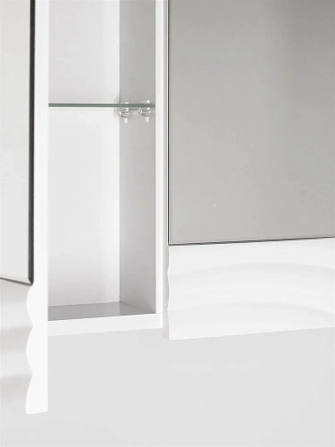 Зеркальный шкаф Style Line Вероника 60, Люкс белый ЛС-00000055 Зеркальный шкаф Style Line Вероника 60, Люкс белый ЛС-00000055