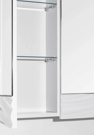 Зеркальный шкаф Style Line Вероника 80, Люкс белый ЛС-00000057 Зеркальный шкаф Style Line Вероника 80, Люкс белый ЛС-00000057