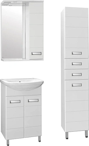 Зеркальный шкаф Style Line Ирис 55/С ЛС-00000018 Зеркальный шкаф Style Line Ирис 55/С ЛС-00000018