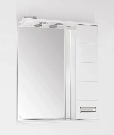 Зеркальный шкаф Style Line Ирис 65/С ЛС-00000019 Зеркальный шкаф Style Line Ирис 65/С ЛС-00000019