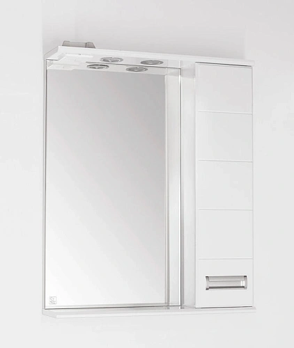 Зеркальный шкаф Style Line Ирис 65/С ЛС-00000019 Зеркальный шкаф Style Line Ирис 65/С ЛС-00000019