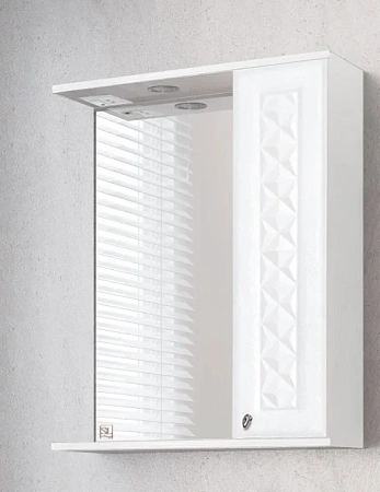 Зеркальный шкаф Style Line Канна 50/С, Люкс ЛС-00000293 Зеркальный шкаф Style Line Канна 50/С, Люкс ЛС-00000293