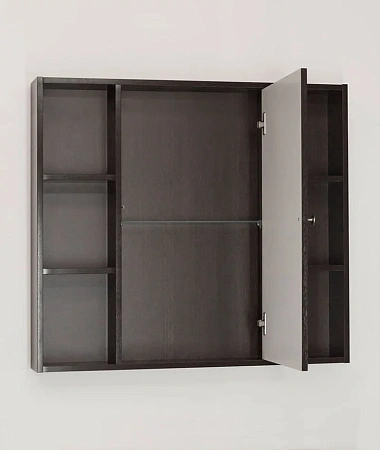 Зеркальный шкаф Style Line Кантри 90, Венге ЛС-00000462 Зеркальный шкаф Style Line Кантри 90, Венге ЛС-00000462