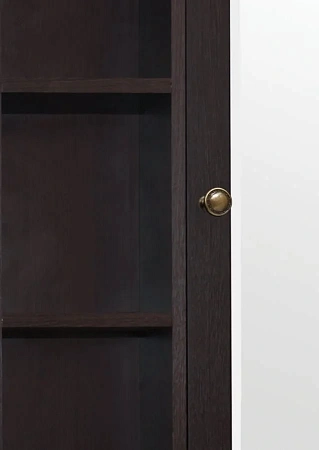 Зеркальный шкаф Style Line Кантри 90, Венге ЛС-00000462 Зеркальный шкаф Style Line Кантри 90, Венге ЛС-00000462