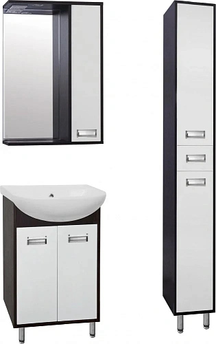 Зеркальный шкаф Style Line Панда 50/С, Стиль (W) ЛС-00000086 Зеркальный шкаф Style Line Панда 50/С, Стиль (W) ЛС-00000086