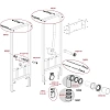 Инсталляция для унитаза Alcaplast A114S/1200 Инсталляция для унитаза Alcaplast A114S/1200