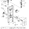 Инсталляция для унитаза GROHE Rapid SL (38539001) с принадлежностями для монтажа перед стеной Инсталляция для унитаза GROHE Rapid SL (38539001) с принадлежностями для монтажа перед стеной