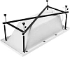 Каркас для ванны Aquanet Bright 145x70 00239594