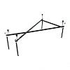 Каркас для ванны Aquanet Brize 160x90 00213349