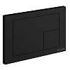 Клавиша смыва Cersanit CORNER (A68324) пластик черный матовый 68324 Клавиша смыва Cersanit CORNER (A68324) пластик черный матовый 68324