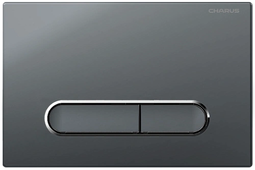 Клавиша смыва CHARUS MAGNUS FP.340.GRP.01 графит матовый Клавиша смыва CHARUS MAGNUS FP.340.GRP.01 графит матовый