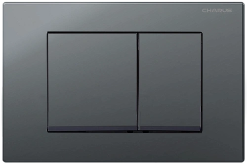 Клавиша смыва CHARUS MINIMALISTA FP.310.GRP.01 графит Клавиша смыва CHARUS MINIMALISTA FP.310.GRP.01 графит