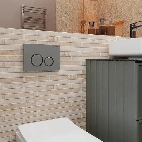 Клавиша смыва CHARUS SPAZIO FP.330.46.01 хром матовый Клавиша смыва CHARUS SPAZIO FP.330.46.01 хром матовый