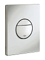 Клавиша смыва GROHE Nova Cosmopolitan (3 режима смыва), матовый хром (38765P00) Клавиша смыва GROHE Nova Cosmopolitan (3 режима смыва), матовый хром (38765P00)