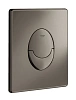 Клавиша смыва GROHE Skate Air, вертикальный монтаж, темный графит глянец (38505A00)