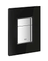 Клавиша смыва GROHE Skate Cosmopolitan Glass (3 режима смыва), черный бархат (38845KS0) Клавиша смыва GROHE Skate Cosmopolitan Glass (3 режима смыва), черный бархат (38845KS0)