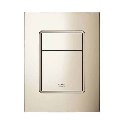 Клавиша смыва GROHE Skate Cosmopolitan для унитаза, размер S, вертикальная, никель (37535BE0) Клавиша смыва GROHE Skate Cosmopolitan для унитаза, размер S, вертикальная, никель (37535BE0)