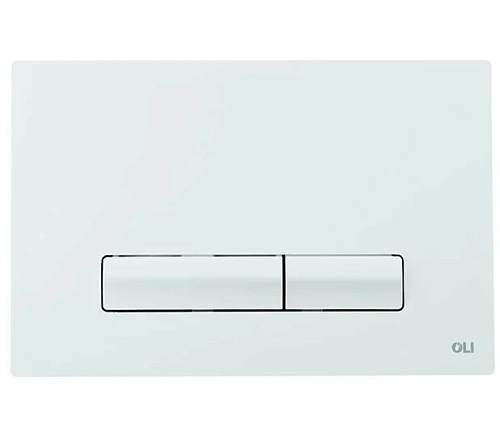 Клавиша смыва OLI Glam OLIpure 139178 механическая, белый Клавиша смыва OLI Glam OLIpure 139178 механическая, белый