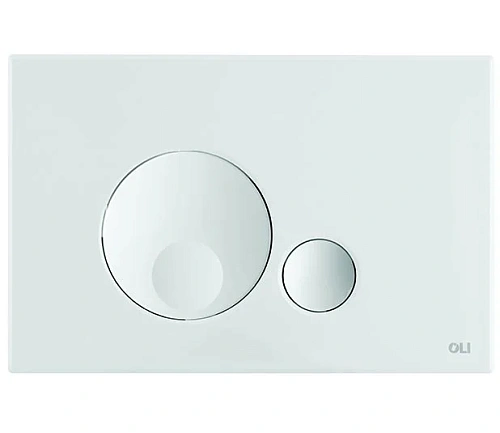 Клавиша смыва OLI Globe 152949 механическая, белый Клавиша смыва OLI Globe 152949 механическая, белый