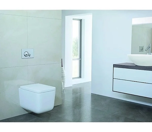 Клавиша смыва OLI Globe 152951 механическая, хром матовый Клавиша смыва OLI Globe 152951 механическая, хром матовый