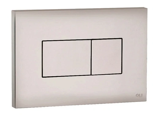 Клавиша смыва OLI KARISMA 641004 пневматическая двухрежимная, хром глянцевый Клавиша смыва OLI KARISMA 641004 пневматическая двухрежимная, хром глянцевый