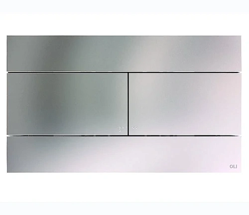 Клавиша смыва OLI SLIM INOX 57141 механическая, хром матовый Клавиша смыва OLI SLIM INOX 57141 механическая, хром матовый