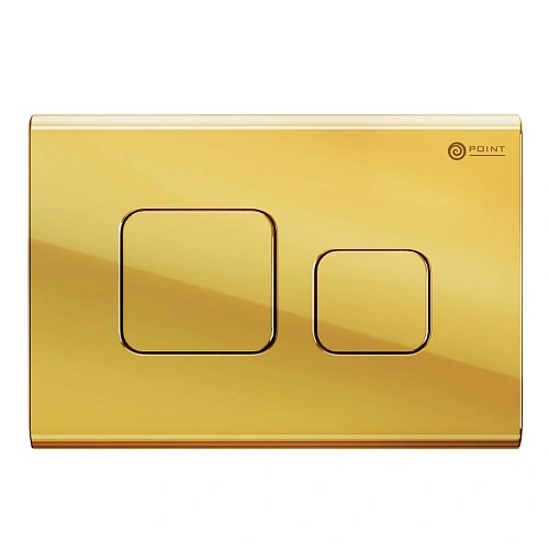 Клавиша смыва Point Афина PN44041G для инсталляции, золото Клавиша смыва Point Афина PN44041G для инсталляции, золото