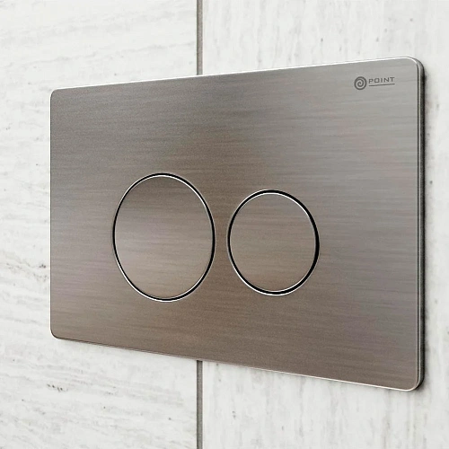 Клавиша смыва Point Виктория PN44061SB для инсталляции, сталь брашированная Клавиша смыва Point Виктория PN44061SB для инсталляции, сталь брашированная