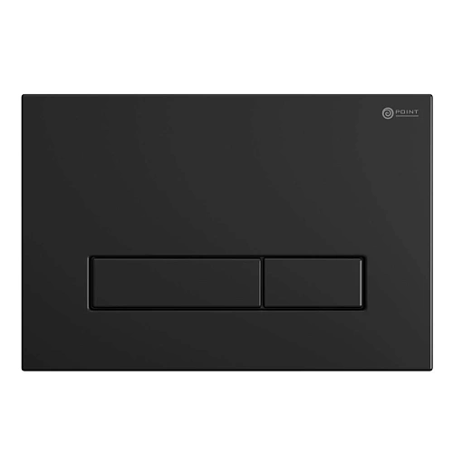 Клавиша смыва Point Меркурий PN44831BM для инсталляции, черная матовая Клавиша смыва Point Меркурий PN44831BM для инсталляции, черная матовая