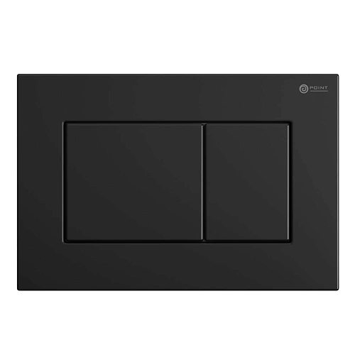 Клавиша смыва Point Ника PN44081BM для инсталляции, черная матовая Клавиша смыва Point Ника PN44081BM для инсталляции, черная матовая
