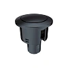 Кнопка слива Iddis для арматуры, 1-ур 38 мм черный матовый (92038MB1AR)