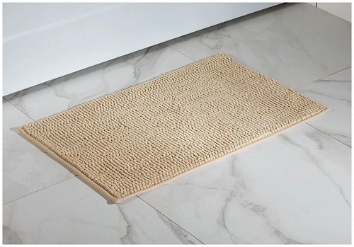 Коврик Aquanet MA3172W 75см, бежевый Коврик Aquanet MA3172W 75см, бежевый