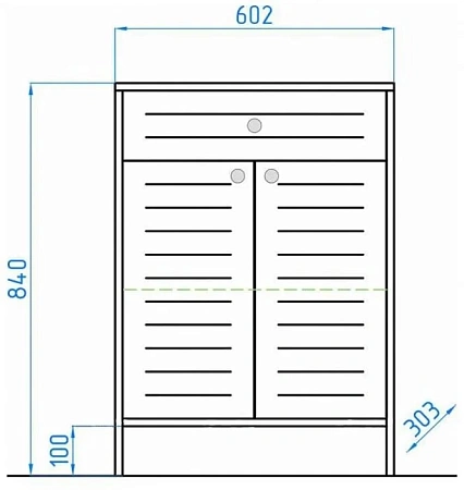 Комод Style Line Кантри 60 (с ящ) ЛС-00000464 Комод Style Line Кантри 60 (с ящ) ЛС-00000464