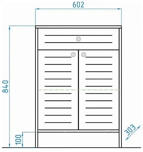 Комод Style Line Кантри 60 (с ящ) ЛС-00000464 Комод Style Line Кантри 60 (с ящ) ЛС-00000464