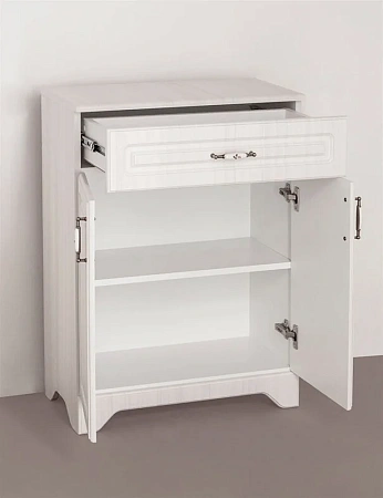 Комод Style Line Олеандр-2 60 (1 ящ.), рельеф пастель ЛС-00000475 Комод Style Line Олеандр-2 60 (1 ящ.), рельеф пастель ЛС-00000475