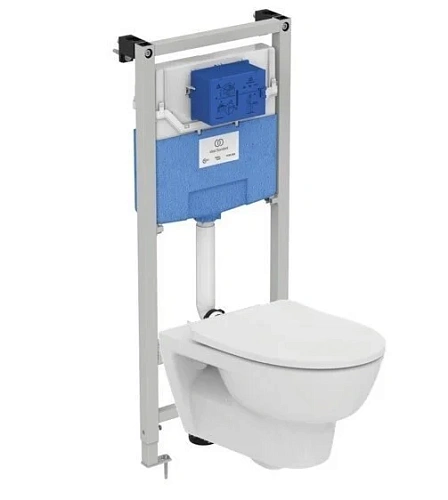 Комплект 3 в 1 Ideal Standard T365701PE15 инсталляция PROSYS с подвесным унитазом ESEDRA Rimless T36 Комплект 3 в 1 Ideal Standard T365701PE15 инсталляция PROSYS с подвесным унитазом ESEDRA Rimless T36