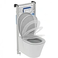 Комплект 4 в 1 Ideal Standard K819501PA с подвесным унитазом CONNECT AIR RIMLESS K819501, сиденьем C Комплект 4 в 1 Ideal Standard K819501PA с подвесным унитазом CONNECT AIR RIMLESS K819501, сиденьем C