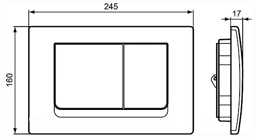 Комплект 4 в 1 Ideal Standard T387201 с подвесным унитазом TESI AquaBlade T007901, сиденьем TESI T35 Комплект 4 в 1 Ideal Standard T387201 с подвесным унитазом TESI AquaBlade T007901, сиденьем TESI T35