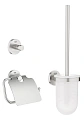 Комплект аксессуаров GROHE Essentials (3 предмета), суперсталь (40407DC1) Комплект аксессуаров GROHE Essentials (3 предмета), суперсталь (40407DC1)