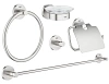 Комплект аксессуаров GROHE Essentials (5 предметов), суперсталь (40344DC1)