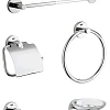 Комплект аксессуаров GROHE Essentials, хром (40344000) Комплект аксессуаров GROHE Essentials, хром (40344000)