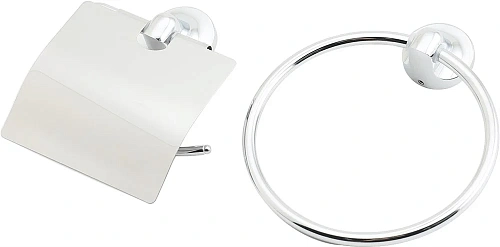 Комплект аксессуаров STWORKI Эстерсунд 6 предметов, хром 556076 Комплект аксессуаров STWORKI Эстерсунд 6 предметов, хром 556076