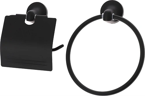 Комплект аксессуаров STWORKI Эстерсунд 6 предметов, черный 556070 Комплект аксессуаров STWORKI Эстерсунд 6 предметов, черный 556070