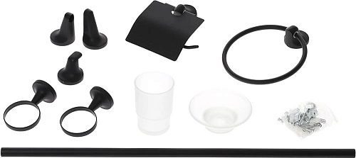 Комплект аксессуаров STWORKI Эстерсунд 6 предметов, черный 556070 Комплект аксессуаров STWORKI Эстерсунд 6 предметов, черный 556070