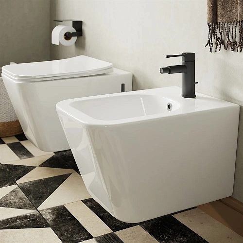 Комплект биде подвесное Ceramica Nova Metric CN3008 + Система инсталляции для биде STWORKI 540201 58 580363 Комплект биде подвесное Ceramica Nova Metric CN3008 + Система инсталляции для биде STWORKI 540201 58 580363