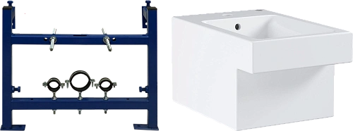 Комплект биде подвесное GROHE Cube Ceramic 3948600H + Система инсталляции для биде STWORKI 540201 58 580379 Комплект биде подвесное GROHE Cube Ceramic 3948600H + Система инсталляции для биде STWORKI 540201 58 580379