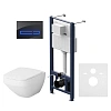 Комплект инсталляции AM.PM Inspire V2.0 IS450A38.50A1700 с унитазом FlashСlean с сиденьем микролифт и клавишей хром Комплект инсталляции AM.PM Inspire V2.0 IS450A38.50A1700 с унитазом FlashСlean с сиденьем микролифт и клавишей хром