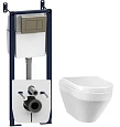 Комплект инсталляции AM.PM IS3701739 с унитазом Spirit V2.0 микролифт кнопка хром глянцевый Комплект инсталляции AM.PM IS3701739 с унитазом Spirit V2.0 микролифт кнопка хром глянцевый