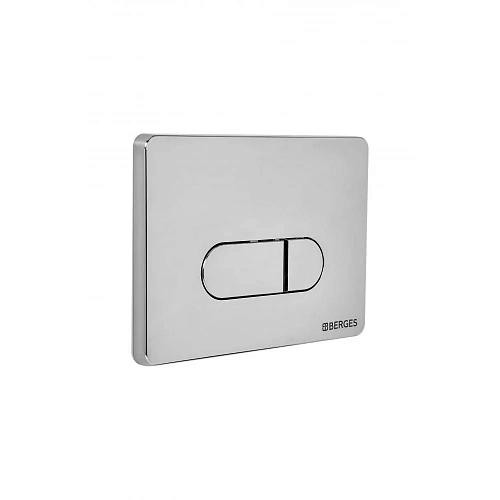 Комплект инсталляции BERGES NOVUM с клавишей смыва D3 хром глянец, унитазом VITA Rimless 49 см и сиденьем микролифт, быстросъём 043375 Комплект инсталляции BERGES NOVUM с клавишей смыва D3 хром глянец, унитазом VITA Rimless 49 см и сиденьем микролифт, быстросъём 043375