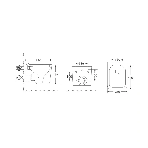 Комплект инсталляции BERGES NOVUM с клавишей смыва L1 белая, унитазом SIGMA Rimless 52 см и сиденьем микролифт, быстросъём 043397 Комплект инсталляции BERGES NOVUM с клавишей смыва L1 белая, унитазом SIGMA Rimless 52 см и сиденьем микролифт, быстросъём 043397